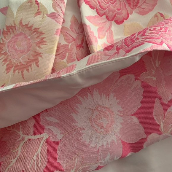 2 for $22 || Nanette Lepore Pink Floral Jacquard Dress sz 10 🌸 - Picture 6 of 16